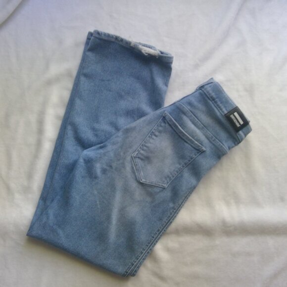 Dr. Denim Moxy Breeze Straight / Bootcut Light Wash Mid Rise Gorg Denim Jeans - Picture 1 of 8